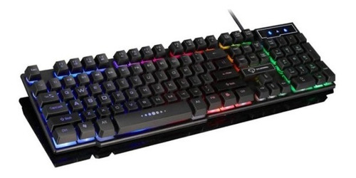 Teclado Gamer Gk-50 Divipard Retroiluminado Luz Led