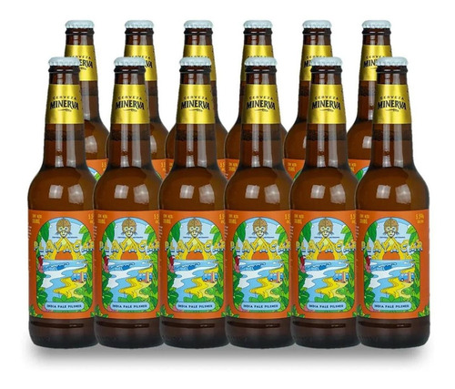 Pack De 24 Cerveza Minerva Playacar 355 Ml