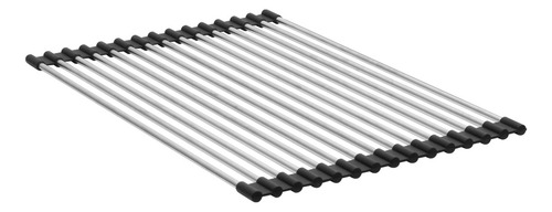 Esteira Escorredora Em Inox Flexível 41x24 Cm (escovada)