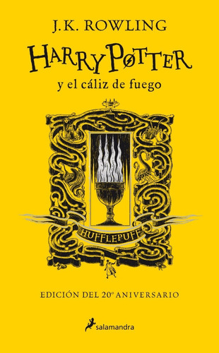Harry Potter Y El Caliz De Fuego 4 20 Aniv. Hufflepuff