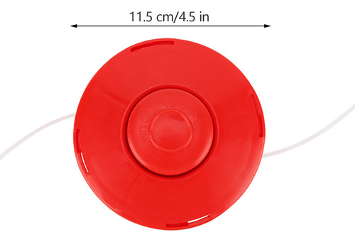 Cabezal De Corte Universal Strimmer Bump Feed Line, Rojo