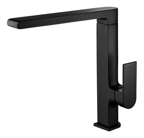 Misturador Monocomando Com Bica Alta Lorenzetti 2257 B78 Cor Preto