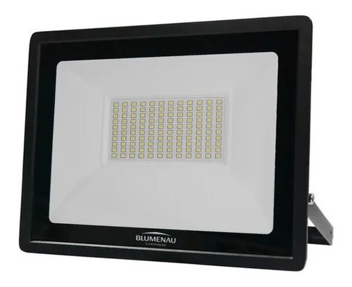 Blumenau Iluminação Tech Refletor LED Slim 100 W Branco-frio