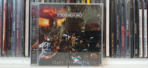 Cd Predatory Dirty Scum Arise Thrash Metal Novo Nacional Versão Do Álbum Estandar