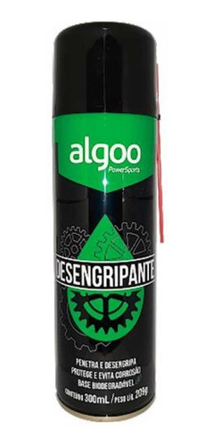 Oleo Anticorrosivo Algoo Desingripante Completo Desing 300ml