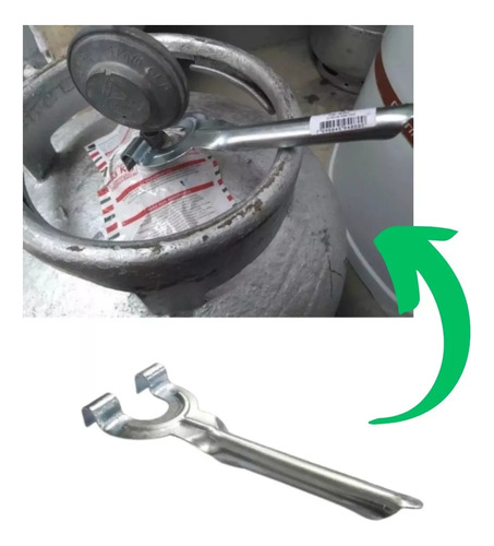 Kit 3 Chaves Para Trocar Registro Botijão De Gás Borboleta