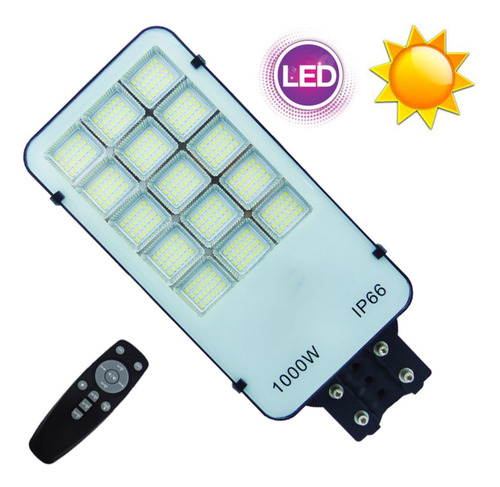 Set X2 Foco Para Poste Solar 1000 Watt 420 Con Control