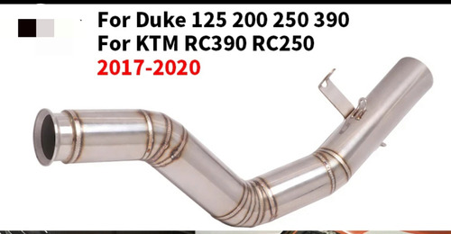 Full System Ktm Duke/rc 200 250 390 Año 2017/2020 - 51mm
