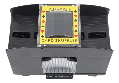 Quite Smart Mezclador Automático De Cartas - Recargable USB, Silencioso Para 1-2 Barajas Barajador Eléctrico Recargable USB Quite Smart Mezclador Automático De Cartas - Recargable USB, Silencioso Para 1-2 Barajas Barajador Eléctrico Recargable USB