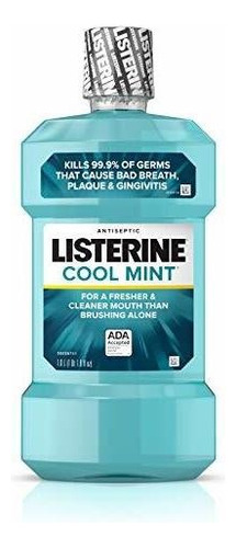 Listerine Enjuague Bucal Antiséptico Cool Mint