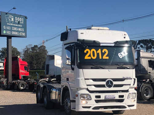 Mercedes Benz Actros 2546 Ano 2012 Trucado