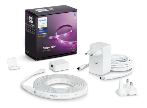 Imagen 1 de 8 de Philips Hue Lightstrip Plus V4 Bluetooth & Zigbee Con Fuente