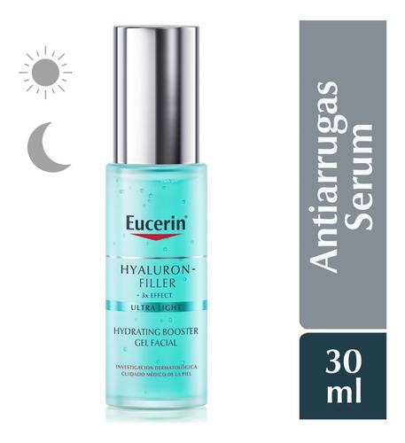 Eucerin Gel Facial Hyaluron Filler Booster 30 Ml Momento de aplicación Día/Noche Tipo de piel Todo tipo de piel