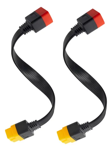 comprar 2 Nuevos Conectores De Cable De Extensión Obd Obd2 Para Laun