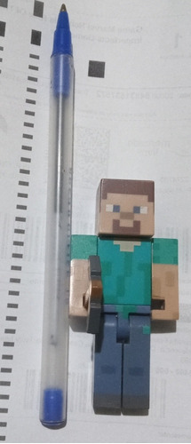 Boneco Minecraft Steve 