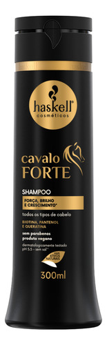 Shampoo E Condicionador Cavalo Forte Haskell Pantenol 300ml