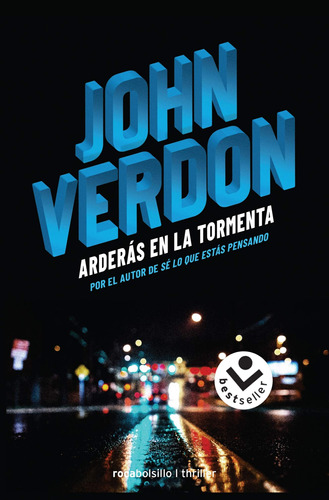 Libro Arderás En La Tormenta De John Verdon