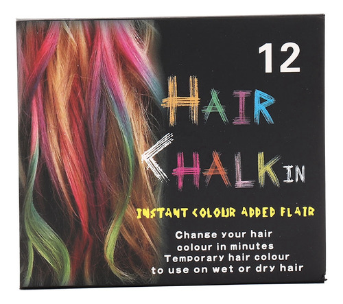Tiza Desechable Para Teñir El Cabello Tinte Temporal Para