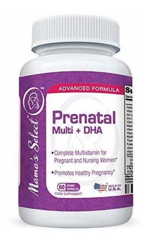 Multivitamínico Prenatal Y Postnatal Con Dha - Mama's Selec