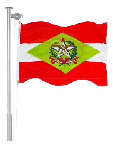 Bandeira De Santa Catarina 22x33cm