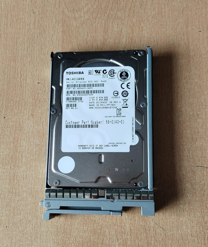 Disco Duro Toshiba 58-0140-01 146 Gb