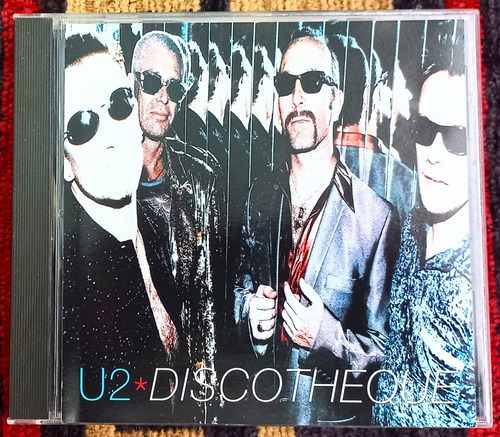 U2 Cd Single Discotheque 5 Tracks Importado 