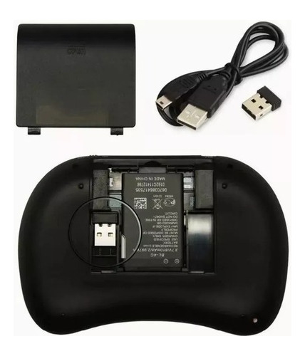 Mini Teclado Con Luz Inalambric Bluetooth Touchpad Pc Laptop