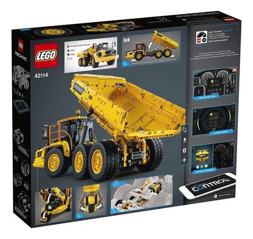 Lego Technic Volvo - Kit De Construcción Articulado (42114),