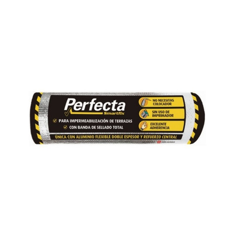 Membrana Perfecta Autoadhesiva Fácil Colocación 0.50x10 Mts