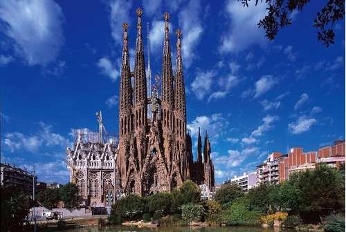 Rompecabezas Puzzle Sagrada Familia Tomax X1000 Pz.