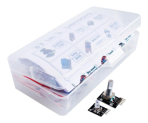 37 Sensores Kit Arduino Raspberry Keyes Aprendizaje Principi