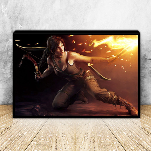 Cuadro Decorativo Gamer Lara Croft Tomb Raider C2536