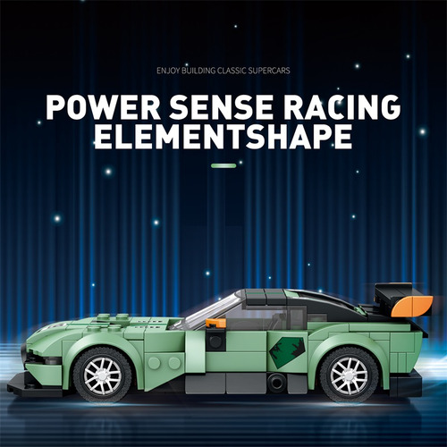 Modelo De Bloque De Construcción Champion Sports Car