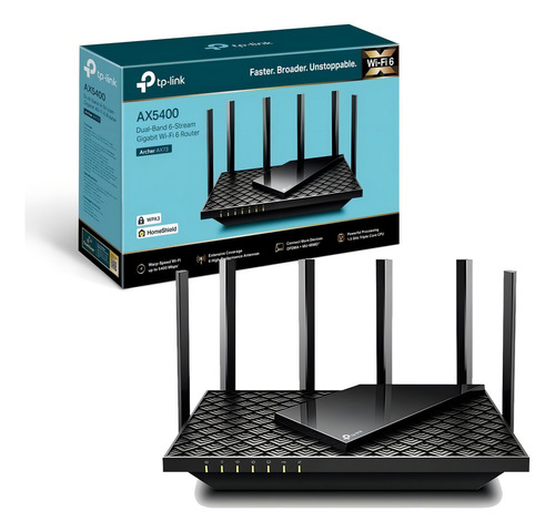 Router Tp-link Archer Ax73 Wi-fi 6 Ax5400 De Doble Banda