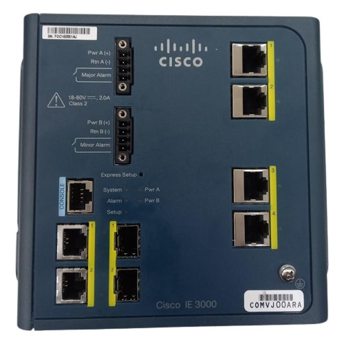 Switch De 4 Puertos Ie-3000-4tc-e Ie 3000 De Cisco Systems