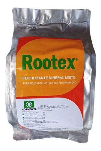 Enraizador Adubo Mineral Misto Rootex 1 Kg