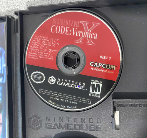 Resident Evil Code Veronica X Gamecube Original Y Completo (Usado)