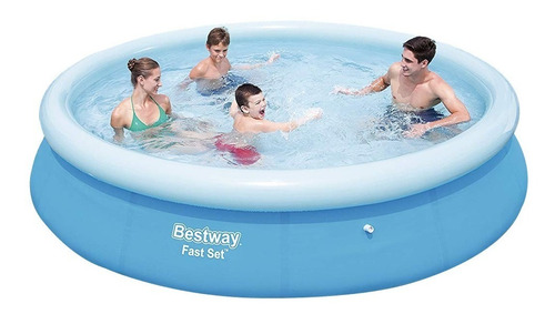 Pileta Bestway Familiar Inflable Grande 3,66m Inflador Promo