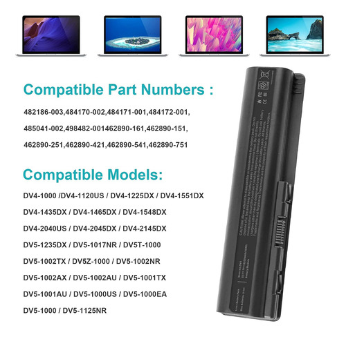Batería Para Laptop Hp Pavilion G50 G60 G61hstnn-w51c
