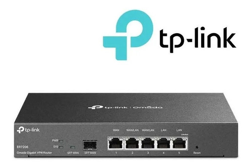 Router Tp-link Er7206 Vpn Balanceador Muti Wan Gigabit + Sfp