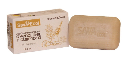 Jabón Sava Ecol Artesanal Ecológico, Nat - g a $125