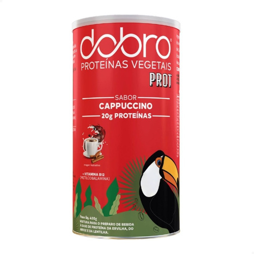 Proteína Vegetal 450g Dobro Todos Sabores