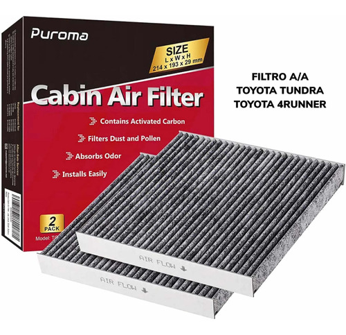Filtro Aire Acondicionado Toyota Tundra Y 4runner