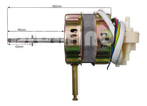 Motor De Ventilador Importado 20 Pulgadas 80w