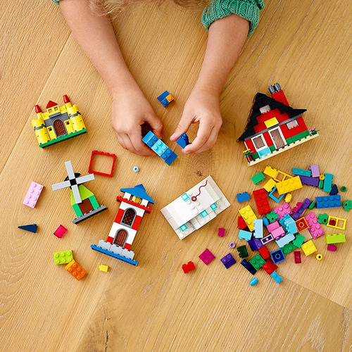 Lego 11008 Classic Bricks And Houses Nuevo 2020 (270 Piezas)