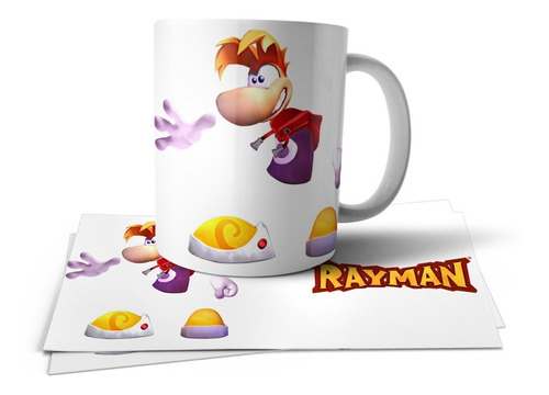 Rayman Taza Tu Propio Estilo #2 Blanco