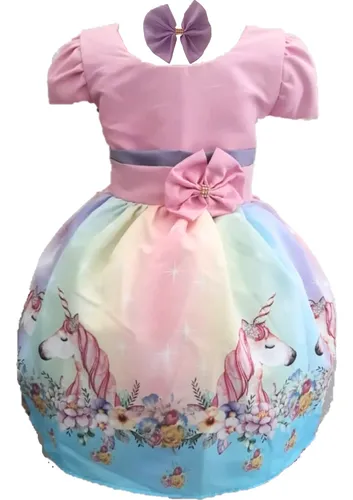 Vestido Unicornio Infantil MercadoLivre