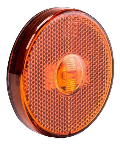 12 Lanterna Lateral Carreta Randon Ambar Led ( Sem Suporte )