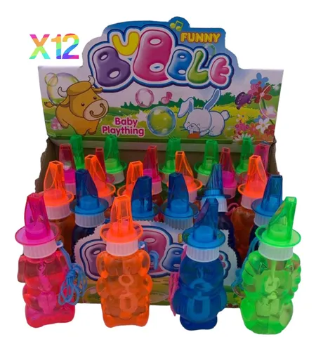 Burbujero Infantil Silbato Sorpresas Pi ata X 12 Und Ni os