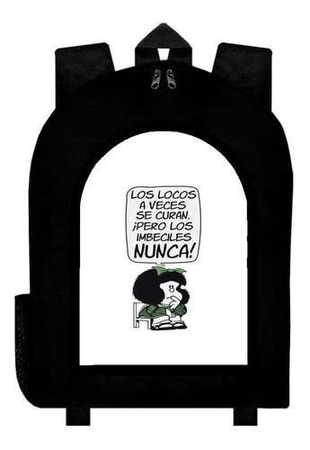 Mochila Negra Mafalda A24